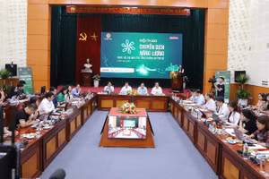 Toàn cảnh Hội thảo “Chuyển dịch năng lượng - Động lực cho mục tiêu tăng trưởng hai con số”.