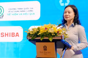 Bà Nguyễn Thị Lâm Giang, Cục trưởng Cục Đổi mới sáng tạo, chuyển đổi xanh và khuyến công, Bộ Công thương.