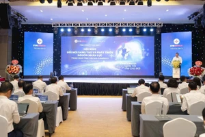 Toàn cảnh Hội nghị "Đổi mới sáng tạo và phát triển nguồn nhân lực trong hành trình Văn hóa EVNGENCO1". (Ảnh: EVNGENCO1)