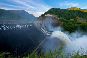 Các hồ thủy điện của EVNGENCO1 đã vận hành an toàn, góp phần cắt lũ bảo đảm an toàn cho hạ du. (Ảnh: GENCO1)