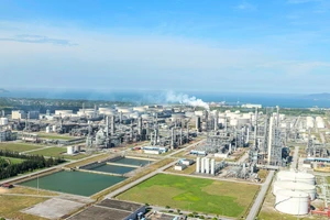 Toàn cảnh Nhà máy Lọc hóa dầu Nghi Sơn (NSRP).