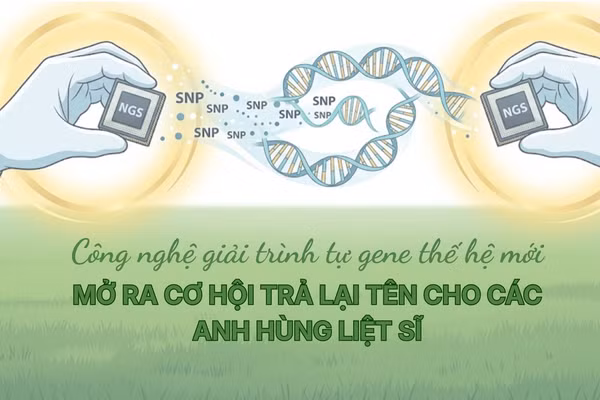 Công nghệ giải trình tự gene thế hệ mới mở ra cơ hội trả lại tên cho các Anh hùng liệt sĩ