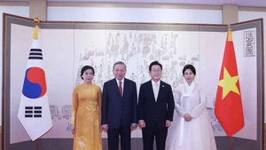 Lễ đón Tổng Bí thư Tô Lâm và Phu nhân thăm cấp Nhà nước Hàn Quốc.