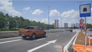 Hầm chui HC1-01 chính thức được đưa vào khai thác ngày 30/6.