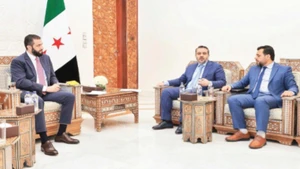 Các nhà lãnh đạo Syria thảo luận về cuộc bầu cử quốc hội sắp tới. (Ảnh SANA)