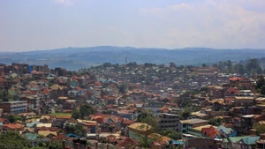 Quang cảnh thành phố Bukavu, tỉnh Nam Kivu, CHDC Congo. (Ảnh: THX/TTXVN)