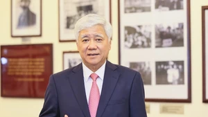 Đồng chí Đỗ Văn Chiến, Ủy viên Bộ Chính trị, Bí thư Trung ương Đảng, Bí thư Đảng ủy Mặt trận Tổ quốc, các đoàn thể Trung ương, Chủ tịch Ủy ban Trung ương Mặt trận Tổ quốc Việt Nam. (Ảnh: Quang Vinh)