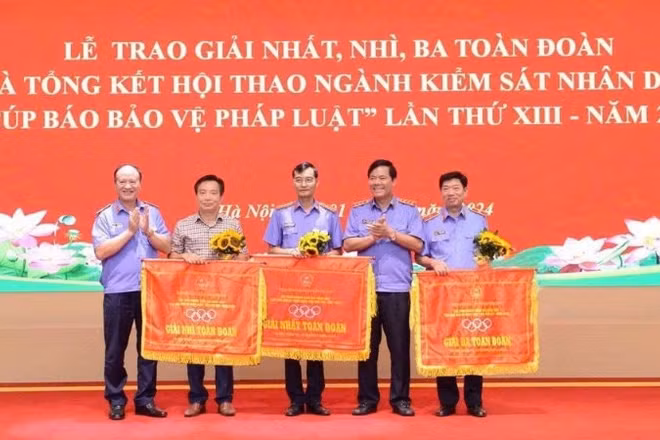 Báo Bảo vệ pháp luật đã 13 lần chủ trì, phối hợp các đơn vị liên quan tổ chức Hội thao ngành kiểm sát nhân dân.
