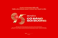 Media Tour - chuyến du hành lịch sử không thể bỏ lỡ tại triển lãm 95 năm cờ Đảng soi đường 