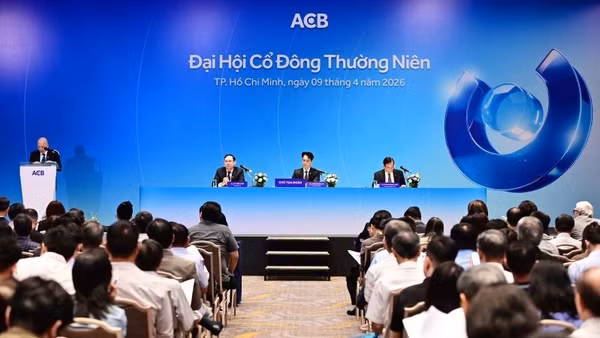 Quang cảnh Đại hội đồng cổ đông thường niên năm 2026 ngân hàng ACB.