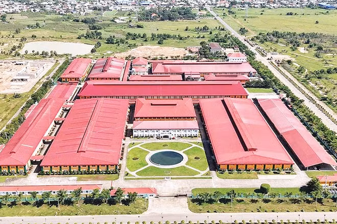 Khu công nghiệp trên địa bàn tỉnh Lâm Đồng đang phát triển hạ tầng.