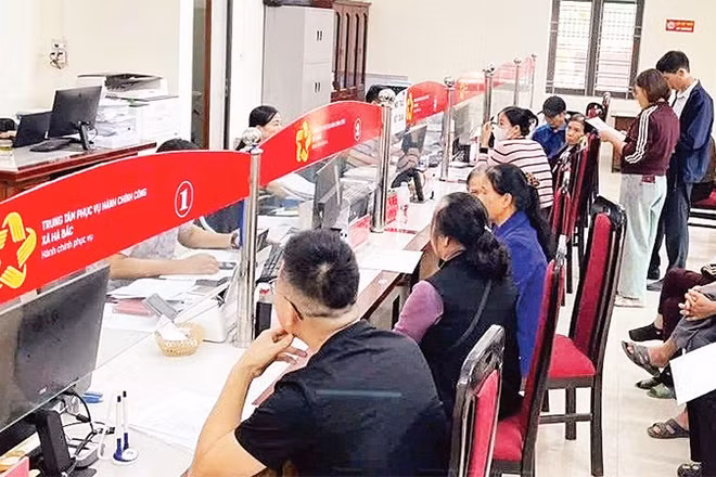 Xã Hà Bắc triển khai mô hình “Thứ năm hành chính-Nhận kết quả ngay” tại Trung tâm Phục vụ hành chính công.