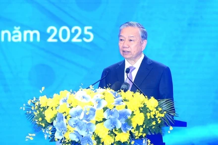 Tổng Bí thư Tô Lâm phát biểu tại Lễ kỷ niệm 80 năm Ngày Truyền thống thanh tra Việt Nam.