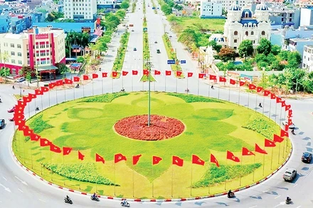 Diện mạo đô thị Hải Phòng ngày càng khang trang, hiện đại.