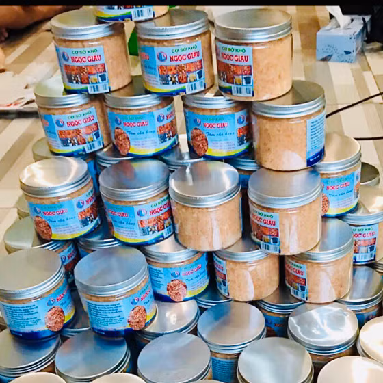 Tôm chà bông Ngọc Giàu