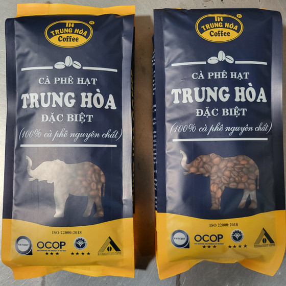 Cà-phê hạt rang Trung Hòa