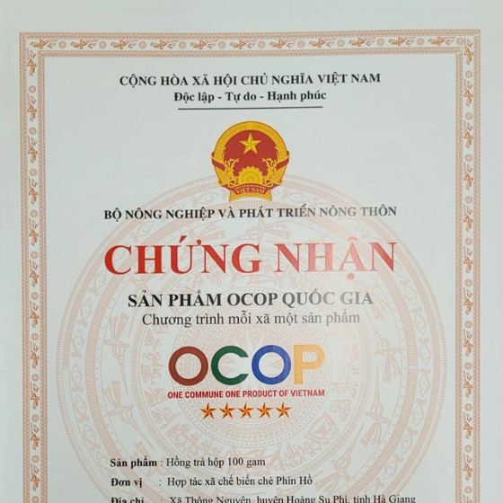 Hồng trà Phìn Hồ 100g