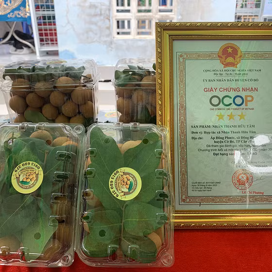 Thanh nhãn Hợp tác xã Hữu Tâm