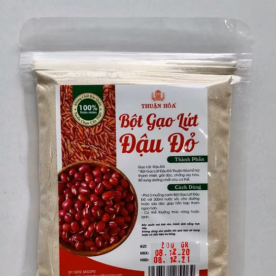 Bột đậu đen xanh lòng Thuận Hòa
