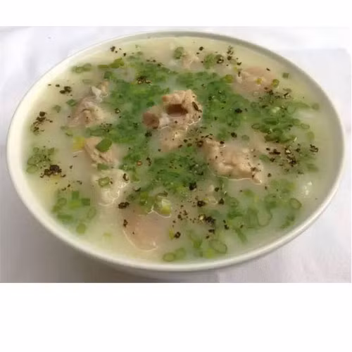 Cháo đậu xanh hương vị sườn non
