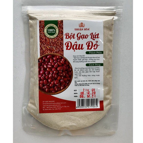Bột gạo lứt đậu đỏ Thuận Hòa