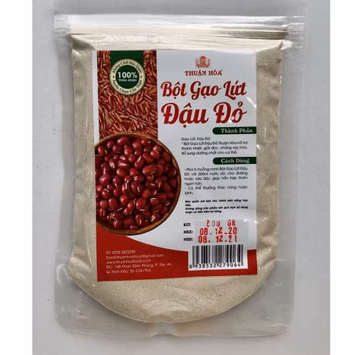 Bột gạo lứt đậu đỏ Thuận Hòa