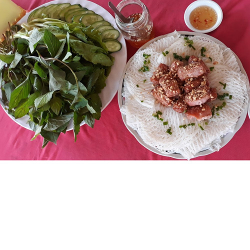 Bánh hỏi mặt võng Út Dzách 