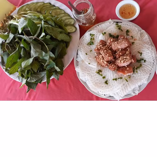 Bánh hỏi mặt võng Út Dzách 