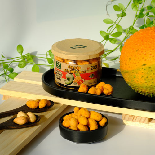 Hạt điều gấc mật ong