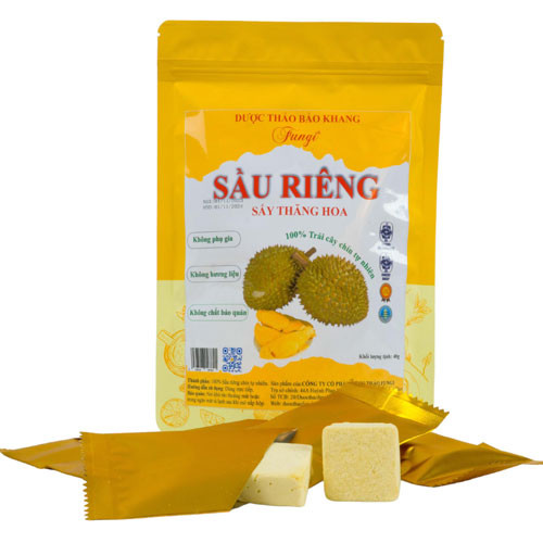 Sầu riêng sấy thăng hoa Fungi 