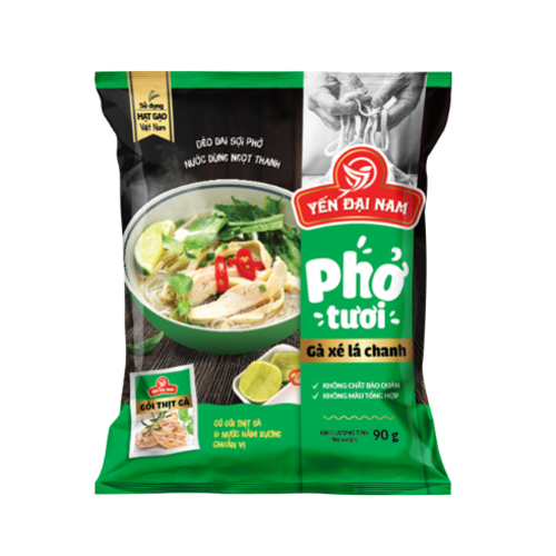 Phở tươi thịt bò hầm