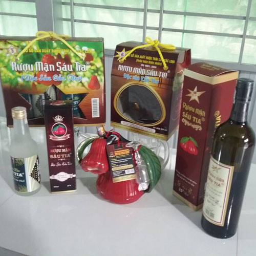 Rượu mận Sáu Tia