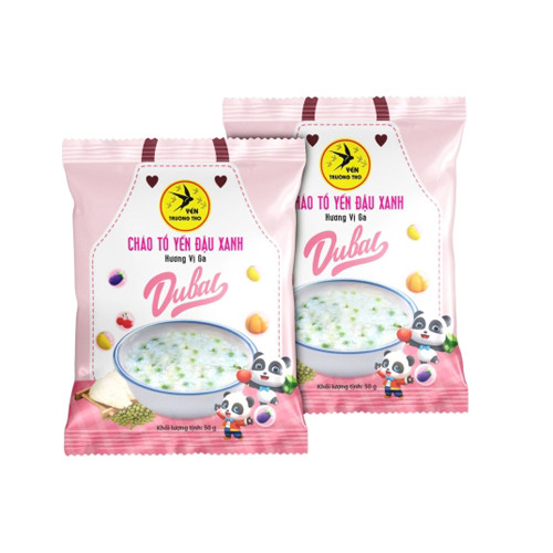 Cháo tổ yến rong biển hương vị thịt bằm