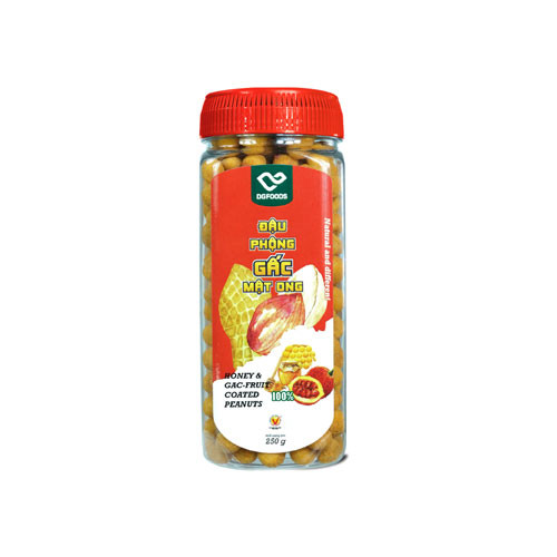 Đậu phộng gấc mật ong