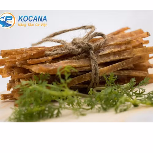 Cá tra sấy ăn liền vị tiêu