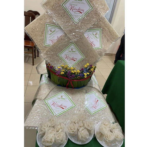 Bánh tráng ngọt Kiều Dúng hương vị sữa