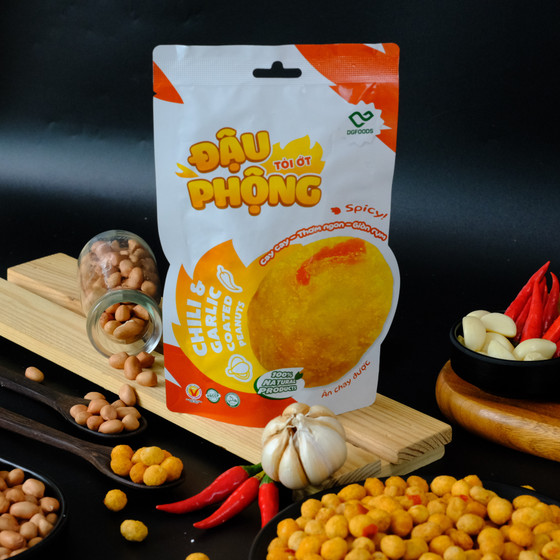 Đậu phộng gấc mật ong