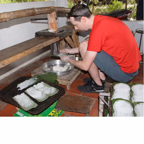 Bánh hỏi mặt võng Út Dzách 