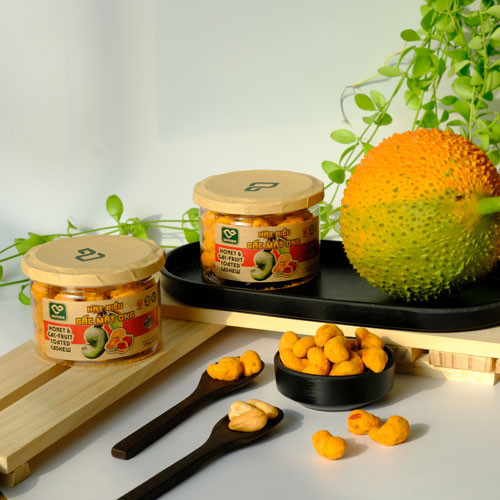 Hạt điều gấc mật ong