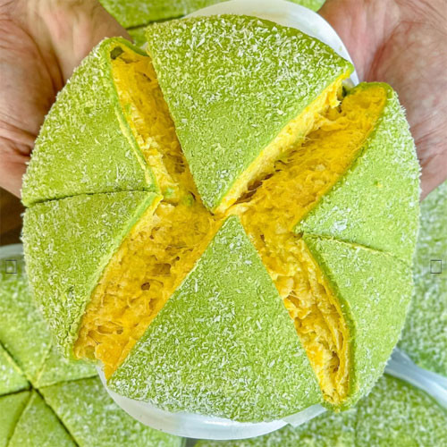 Bánh sầu riêng Phú Sĩ lá dứa 9 Sạch