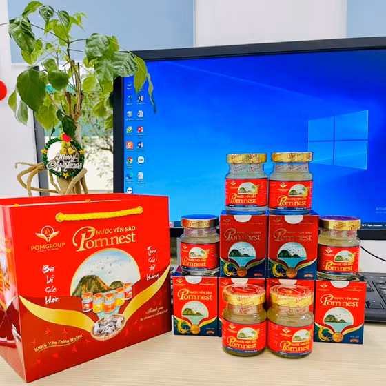 Nước yến sào Pomnest nhân sâm