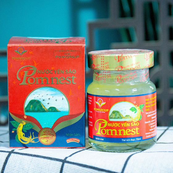 Nước yến sào Pomnest nhân sâm