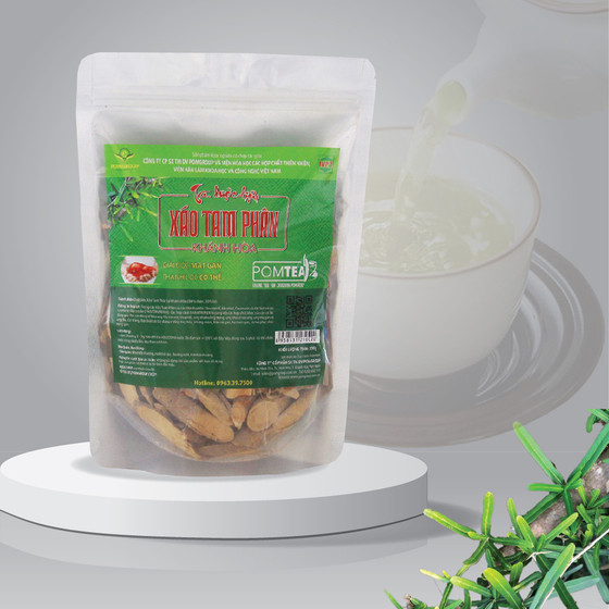 Trà thảo mộc xáo tam phân Khánh Hòa POMTea (rễ)