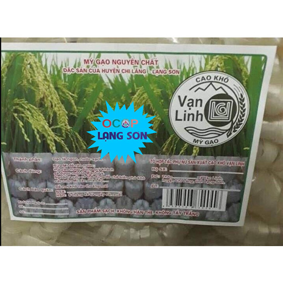 Cao khô (mỳ gạo) Vạn Linh