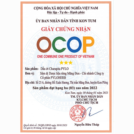 Dầu ớt Charapita PyLo