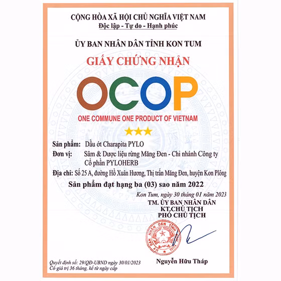 Dầu ớt Charapita PyLo