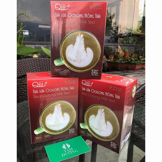 Trà sữa Oolong hồng trà Tam Đường