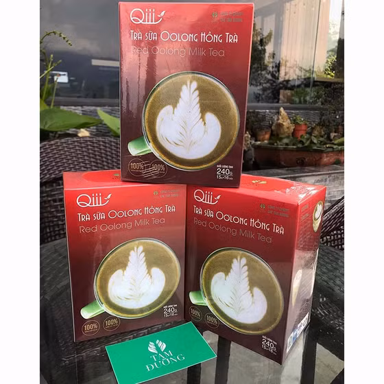 Trà sữa Oolong hồng trà Tam Đường