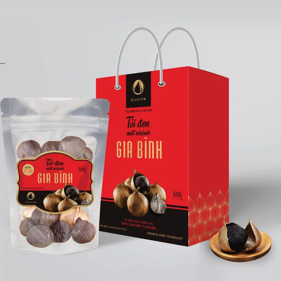 Tỏi đen 1 nhánh Gia Bình