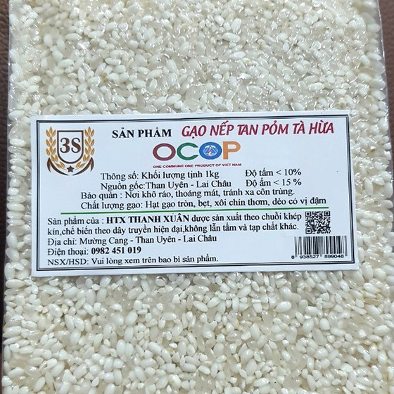 Gạo nếp Tan Pỏm Tà Hừa